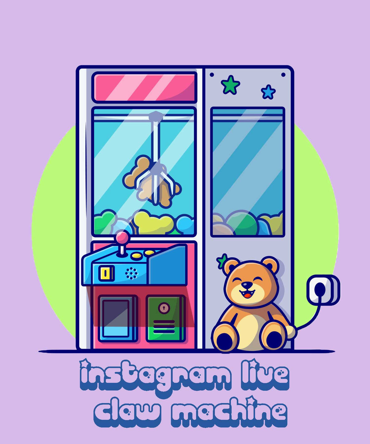 INSTAGRAM LIVE EVENT CLAW MACHINE