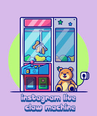 INSTAGRAM LIVE EVENT CLAW MACHINE