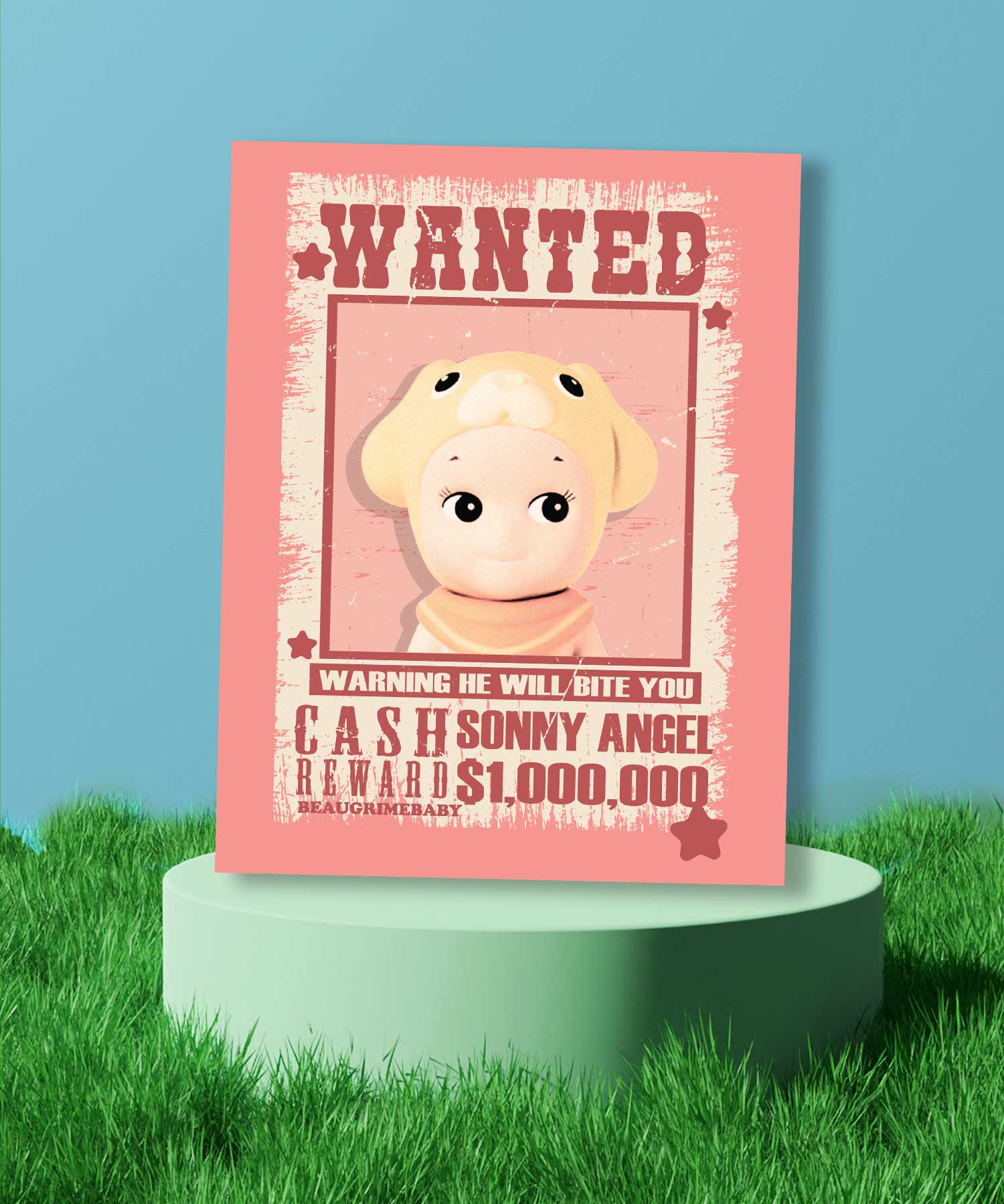 Wanted Pup Sonny Print