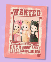 Wanted Cats Sonny Print