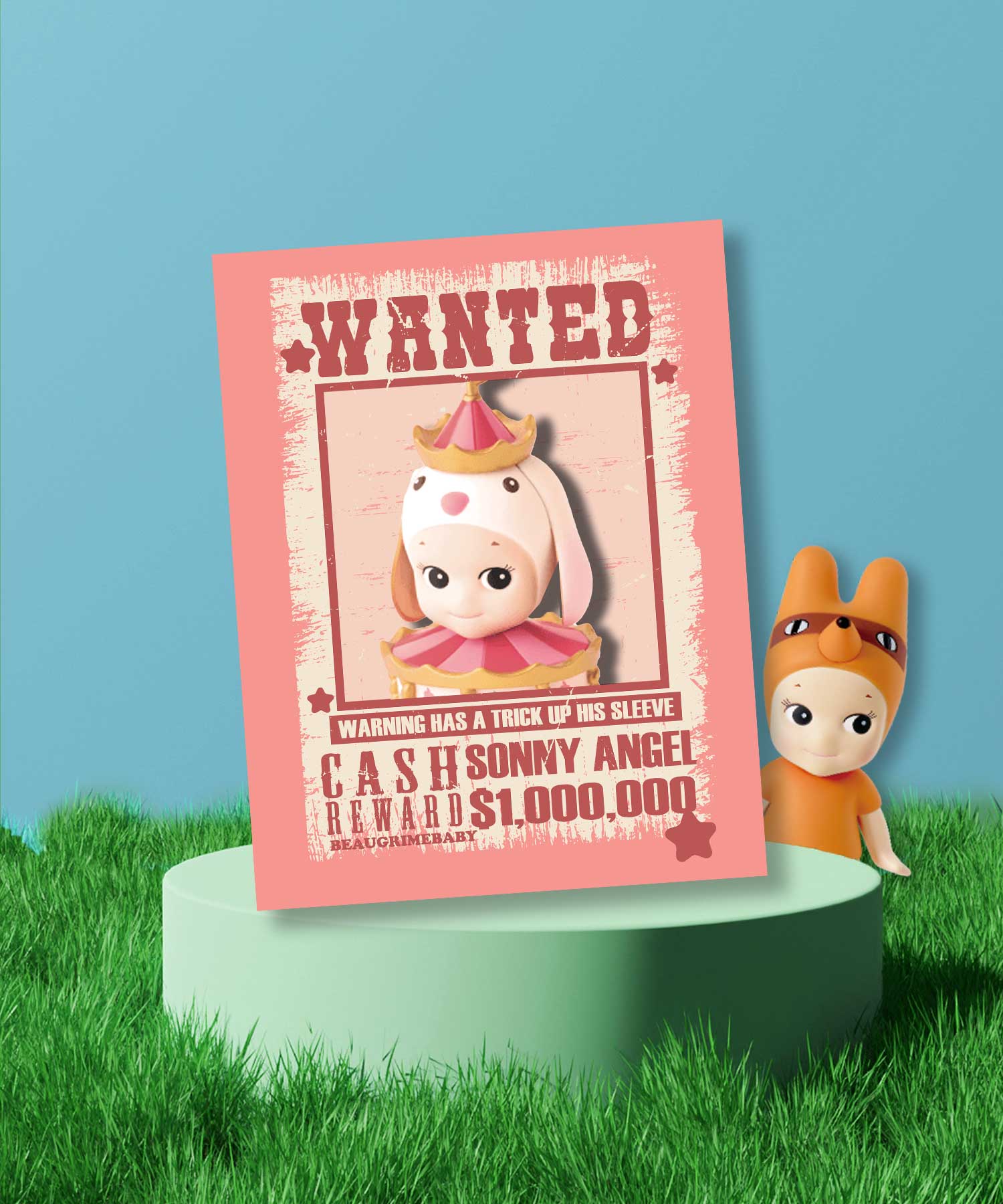 Wanted Circus Bunny Sonny Print