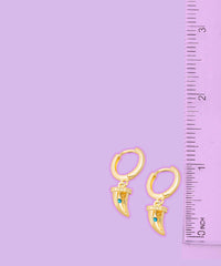 Fang Baby Mini Dangle Earrings